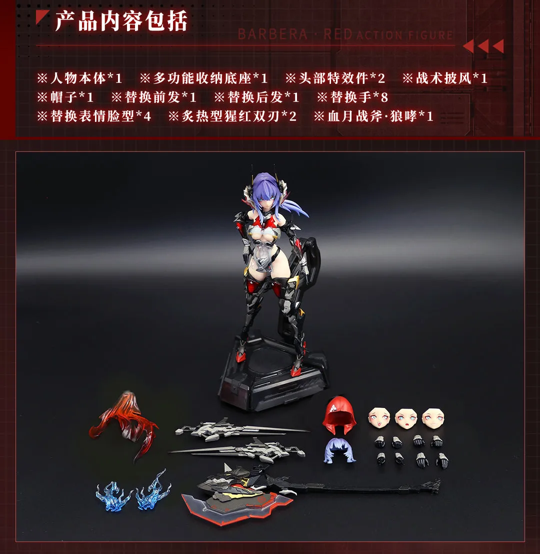 [Pre-order] Original Character - Thunderbolt-BarberaRed 1/9 Action Figure AniMester