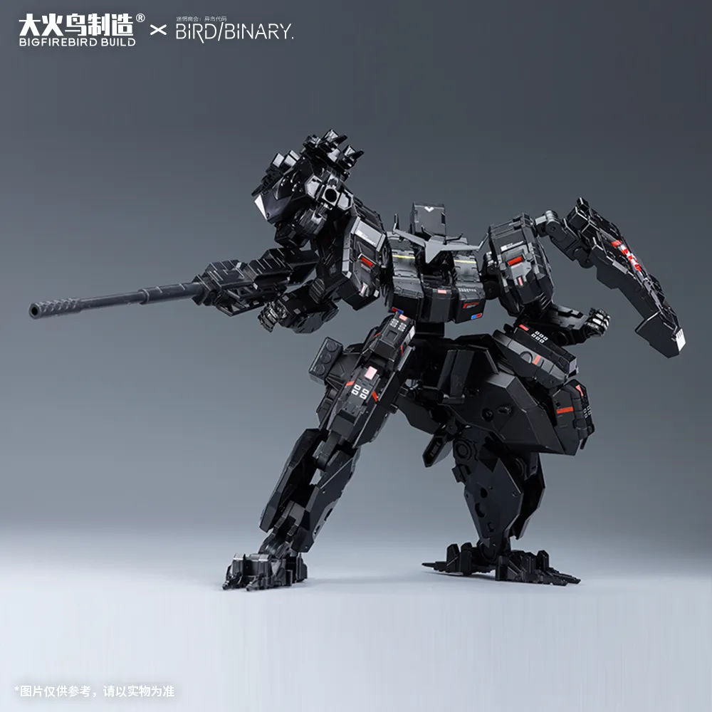 [Pre-order] Original Character - Tiger Hunt Type-Alpha Smokey Tiger (Gun Power & Black Tiger Set Of Two) Alloy Action Figure Big Firebird Toys