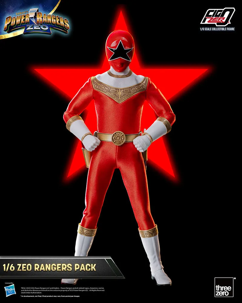 [Pre-order] Power Rangers Zeo - Zeo Rangers Pack 1/6 Action Figure ThreeZero