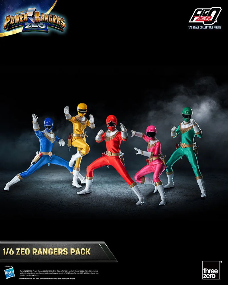 [Pre-order] Power Rangers Zeo - Zeo Rangers Pack 1/6 Action Figure ThreeZero