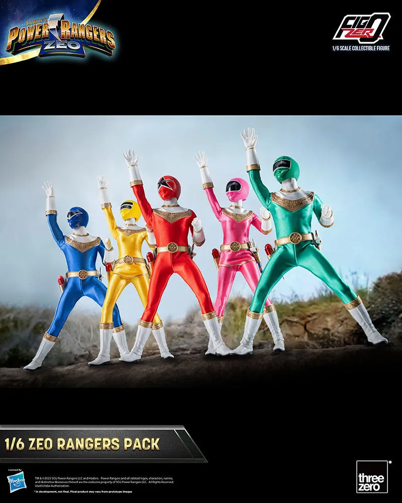 [Pre-order] Power Rangers Zeo - Zeo Rangers Pack 1/6 Action Figure ThreeZero