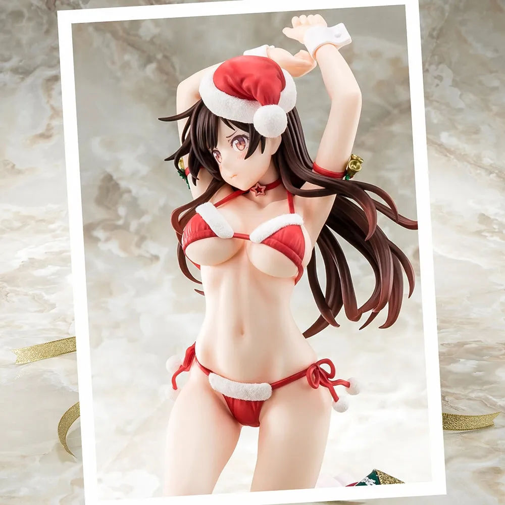 [Pre-order] Rent-A-Girlfriend - Mizuhara Chizuru in a Santa Claus bikini de fluffy figure 2nd Xmas 1/6 Scale Figure Hakoiri Musume