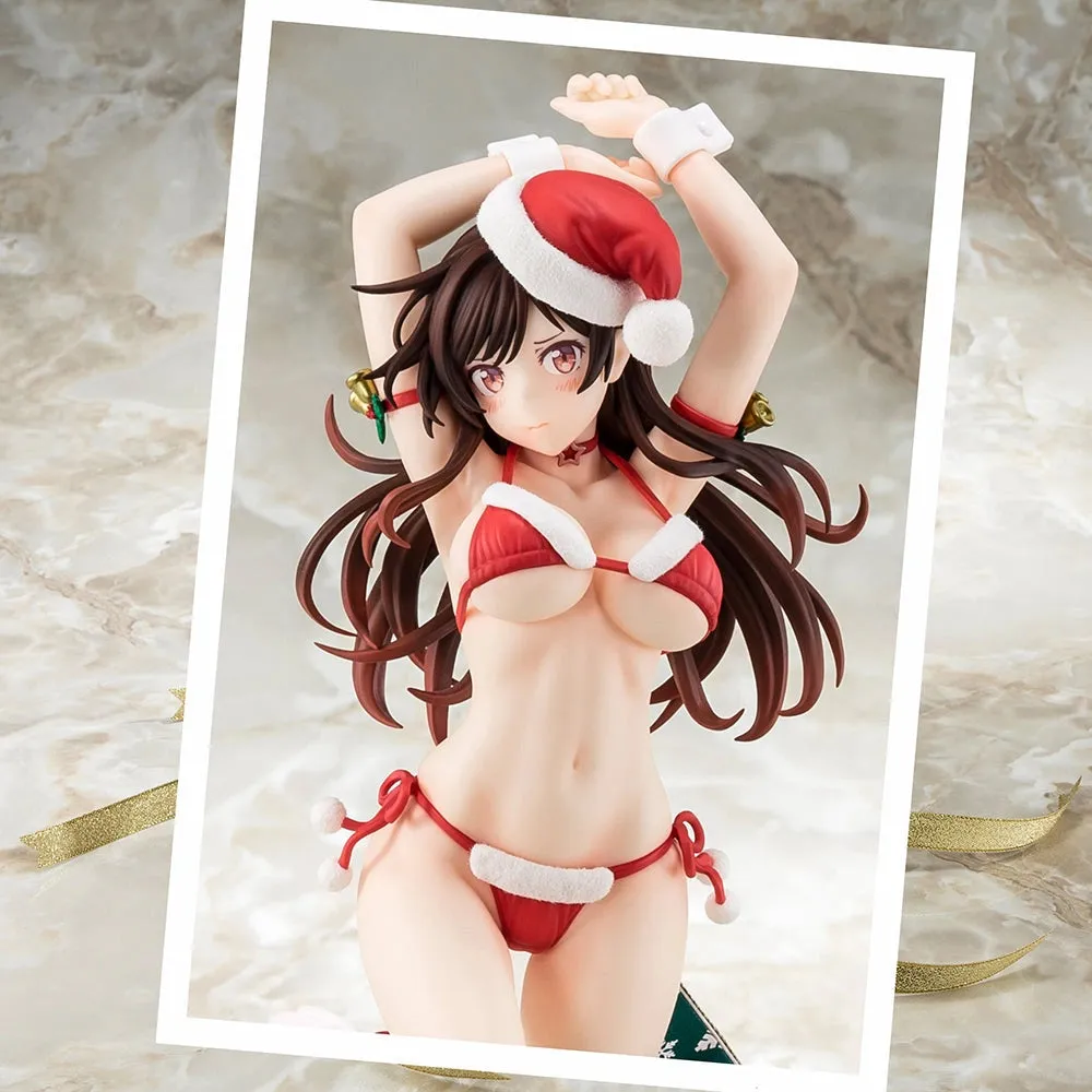 [Pre-order] Rent-A-Girlfriend - Mizuhara Chizuru in a Santa Claus bikini de fluffy figure 2nd Xmas 1/6 Scale Figure Hakoiri Musume