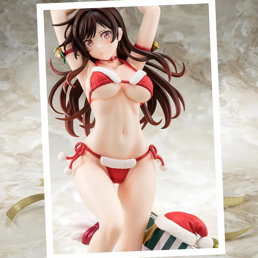 [Pre-order] Rent-A-Girlfriend - Mizuhara Chizuru in a Santa Claus bikini de fluffy figure 2nd Xmas 1/6 Scale Figure Hakoiri Musume
