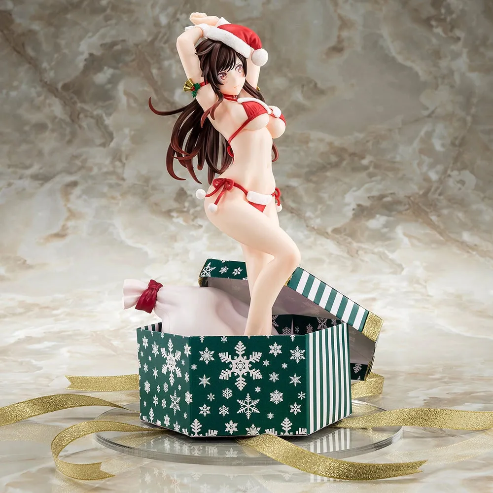 [Pre-order] Rent-A-Girlfriend - Mizuhara Chizuru in a Santa Claus bikini de fluffy figure 2nd Xmas 1/6 Scale Figure Hakoiri Musume