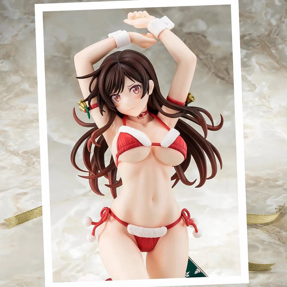 [Pre-order] Rent-A-Girlfriend - Mizuhara Chizuru in a Santa Claus bikini de fluffy figure 2nd Xmas 1/6 Scale Figure Hakoiri Musume