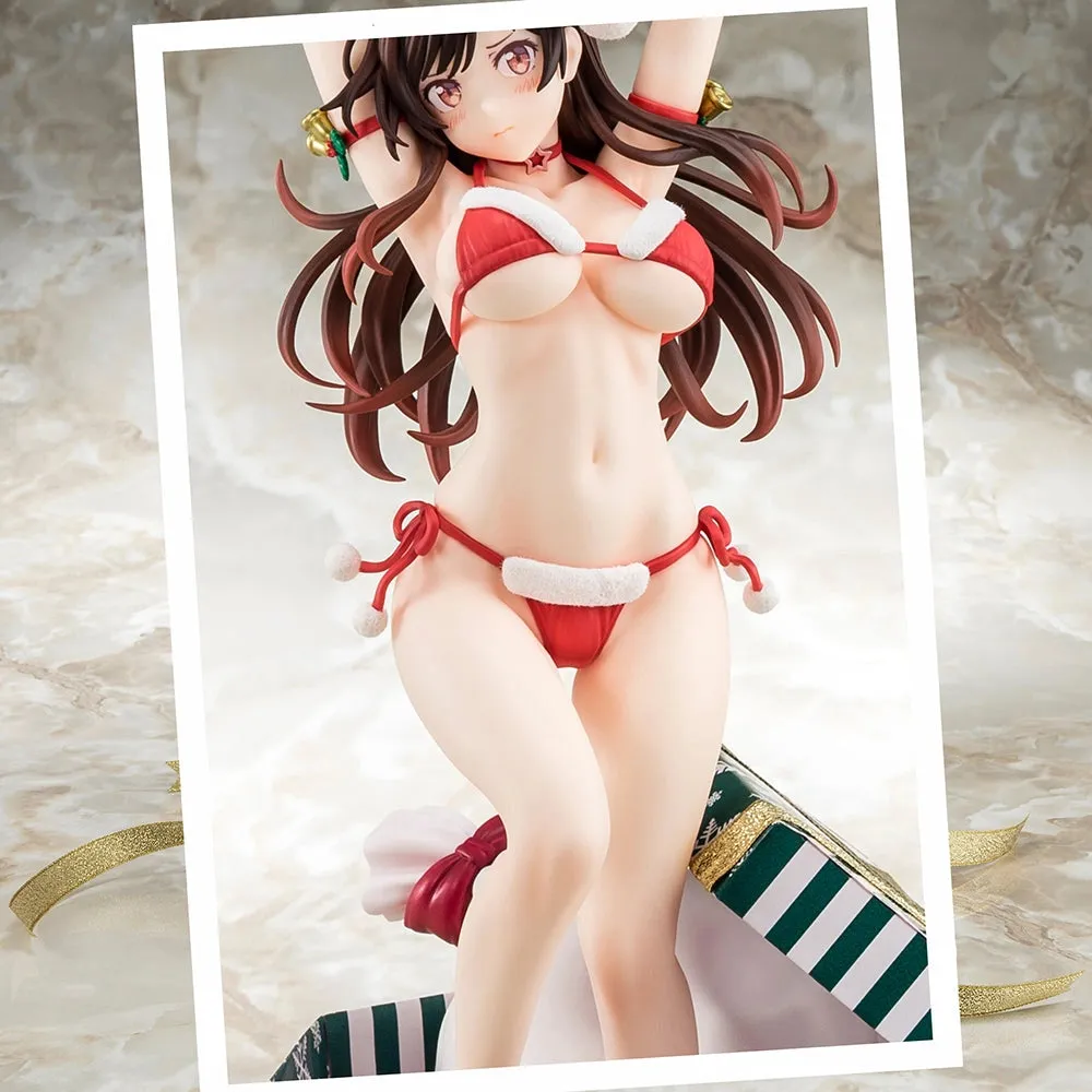 [Pre-order] Rent-A-Girlfriend - Mizuhara Chizuru in a Santa Claus bikini de fluffy figure 2nd Xmas 1/6 Scale Figure Hakoiri Musume