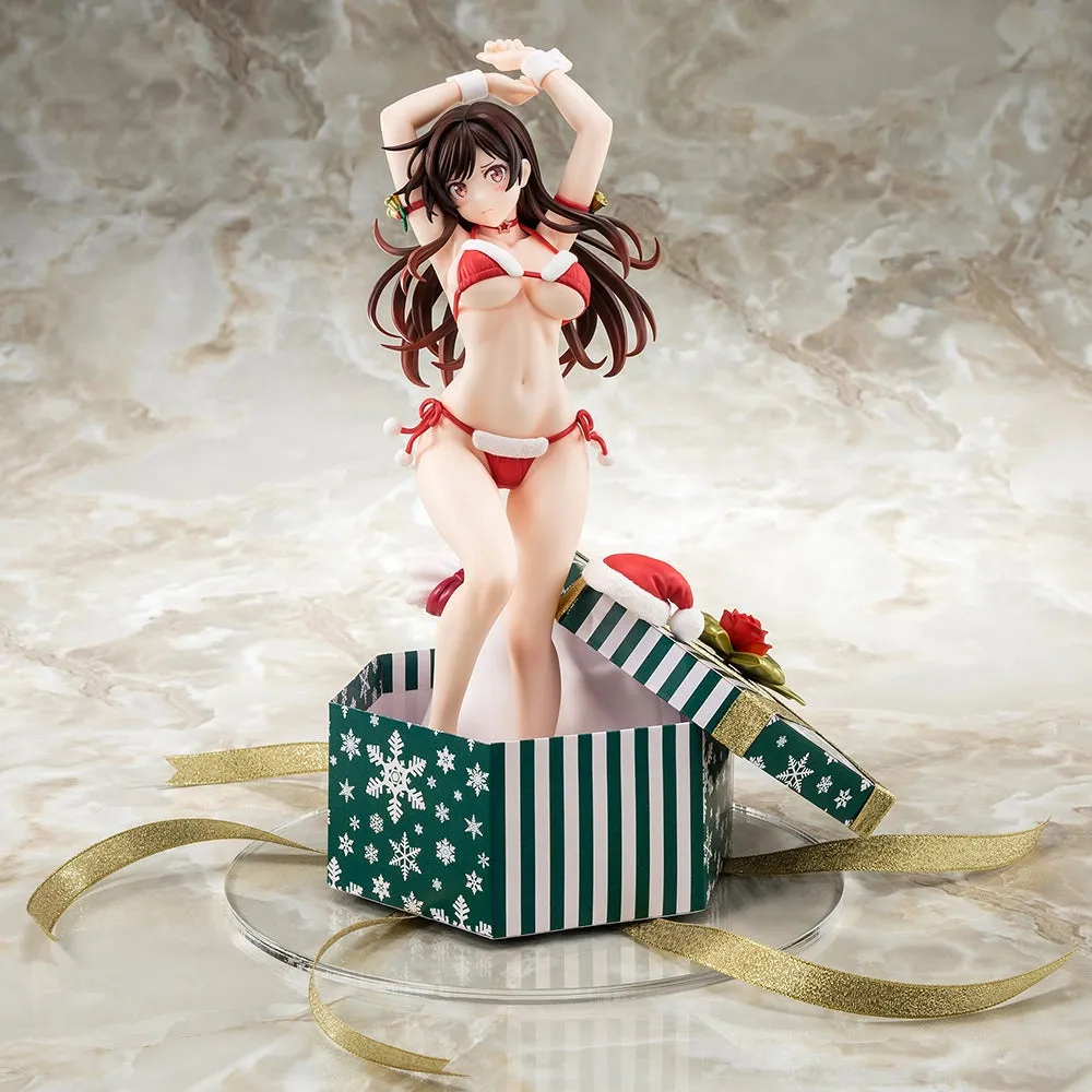 [Pre-order] Rent-A-Girlfriend - Mizuhara Chizuru in a Santa Claus bikini de fluffy figure 2nd Xmas 1/6 Scale Figure Hakoiri Musume