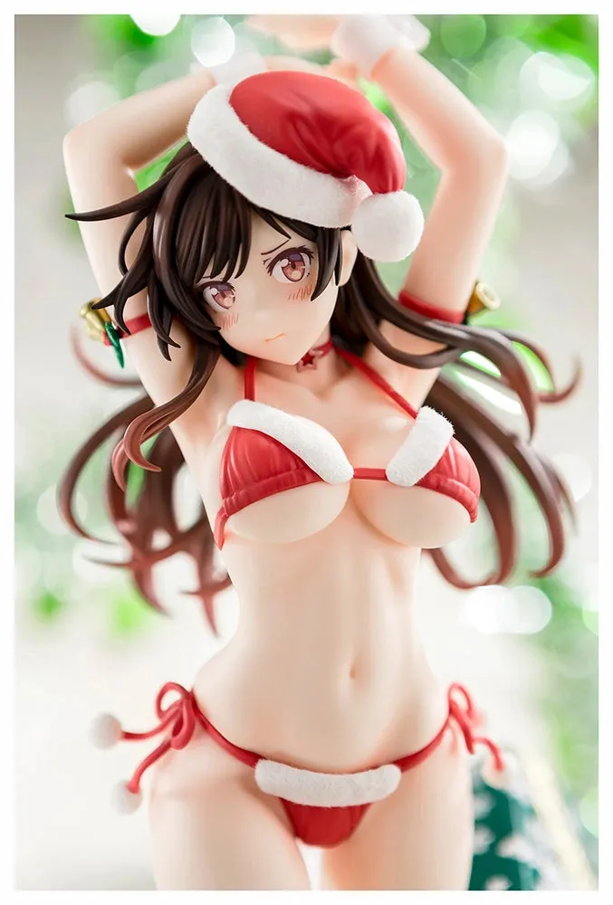 [Pre-order] Rent-A-Girlfriend - Mizuhara Chizuru in a Santa Claus bikini de fluffy figure 2nd Xmas 1/6 Scale Figure Hakoiri Musume