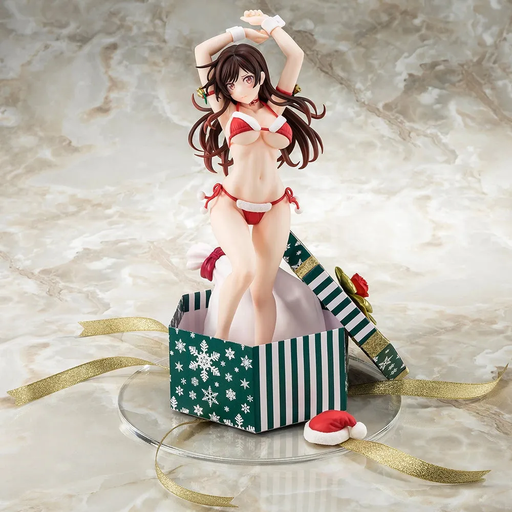 [Pre-order] Rent-A-Girlfriend - Mizuhara Chizuru in a Santa Claus bikini de fluffy figure 2nd Xmas 1/6 Scale Figure Hakoiri Musume