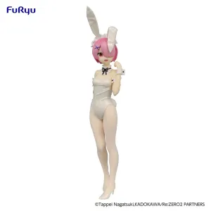 [Pre-order] Re:Zero Starting Life In Another World - BiCute Bunnies Ram (White Pearl Color ver.) Prize Figure FuRyu Corporation