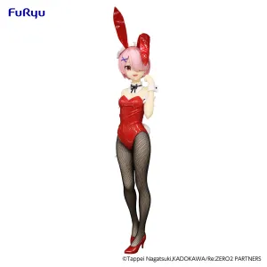 [Pre-order] Re:ZERO Starting Life in Another World - Ram(Red Color Ver.) BiCute Bunnies Prize Figure FuRyu Corporation