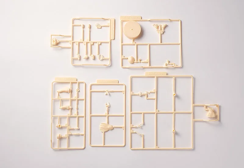 [Pre-order] Shunya Yamashita Military Qty's - PLAMAX MF-39 Minimum Factory Burney: Makeup Edition (re-run) Plastic Model Kit Max Factory
