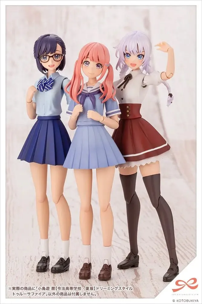 [Pre-order] SOUSAISHOJOTEIEN - JK026 SOUSAISHOJOTEIEN KOYOMI TAKANASHI RYOBU HIGH SCHOOL SUMMER CLOTHES DREAMING STYLE TRUE SAPPHIRE Plastic Model Kit Kotobukiya