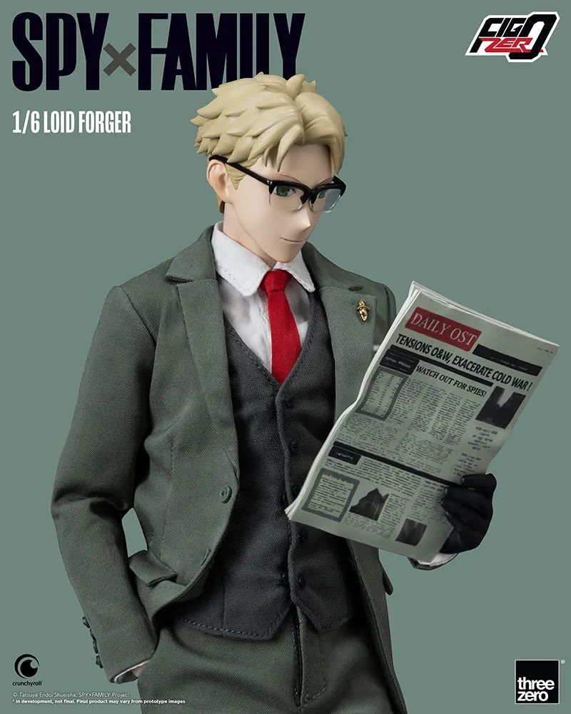 [Pre-order] SPYxFAMILY - Loid Forger FigZero 1/6 Action Figure ThreeZero