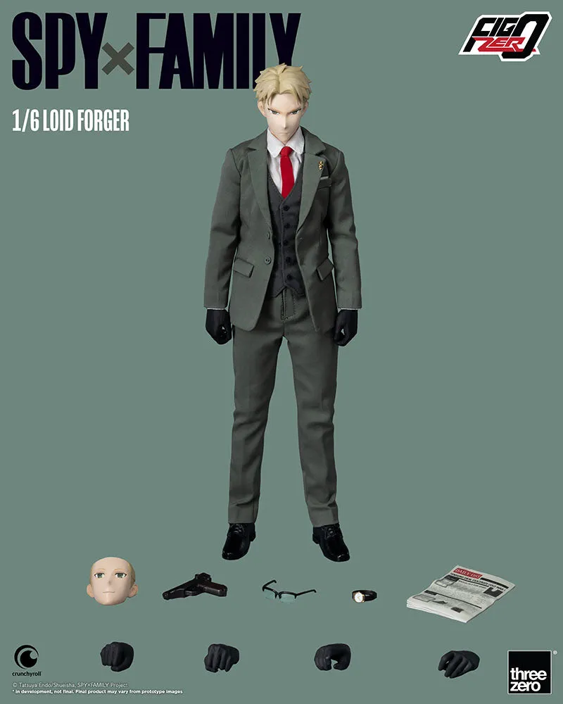 [Pre-order] SPYxFAMILY - Loid Forger FigZero 1/6 Action Figure ThreeZero