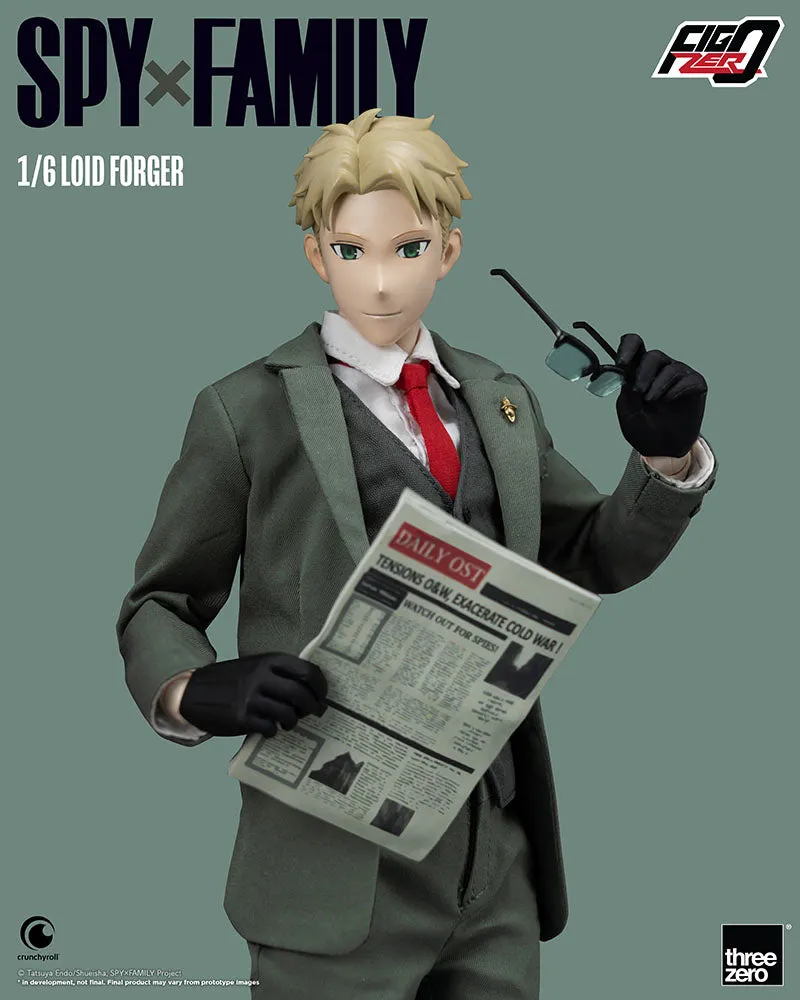 [Pre-order] SPYxFAMILY - Loid Forger FigZero 1/6 Action Figure ThreeZero