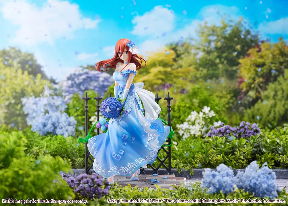 [Pre-order] The Quintessential Quintuplets Movie - Miku Nakano(Floral Dress Ver.) 1/7 Scale Shibuya Scramble Figure eStream