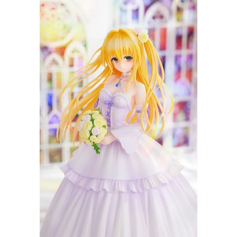 [Pre-order] To LOVE-Ru Darkness - Golden Darkness (Wedding Dress Ver.) 1/7 Scale Figure Kadokawa