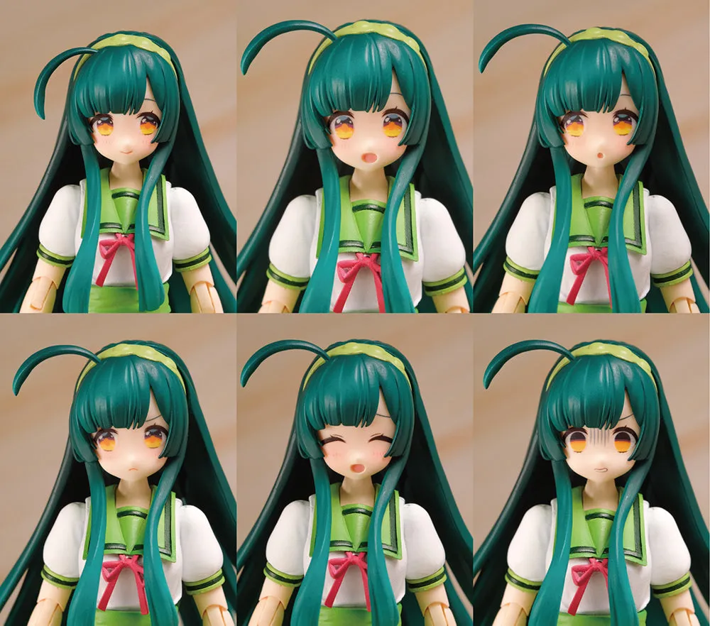 [Pre-order] Tohoku Zunko/Zundamon Project - Plafia Tohoku Zunko (Mini Figure Set) Plastic Model Kit PLUM PMOA