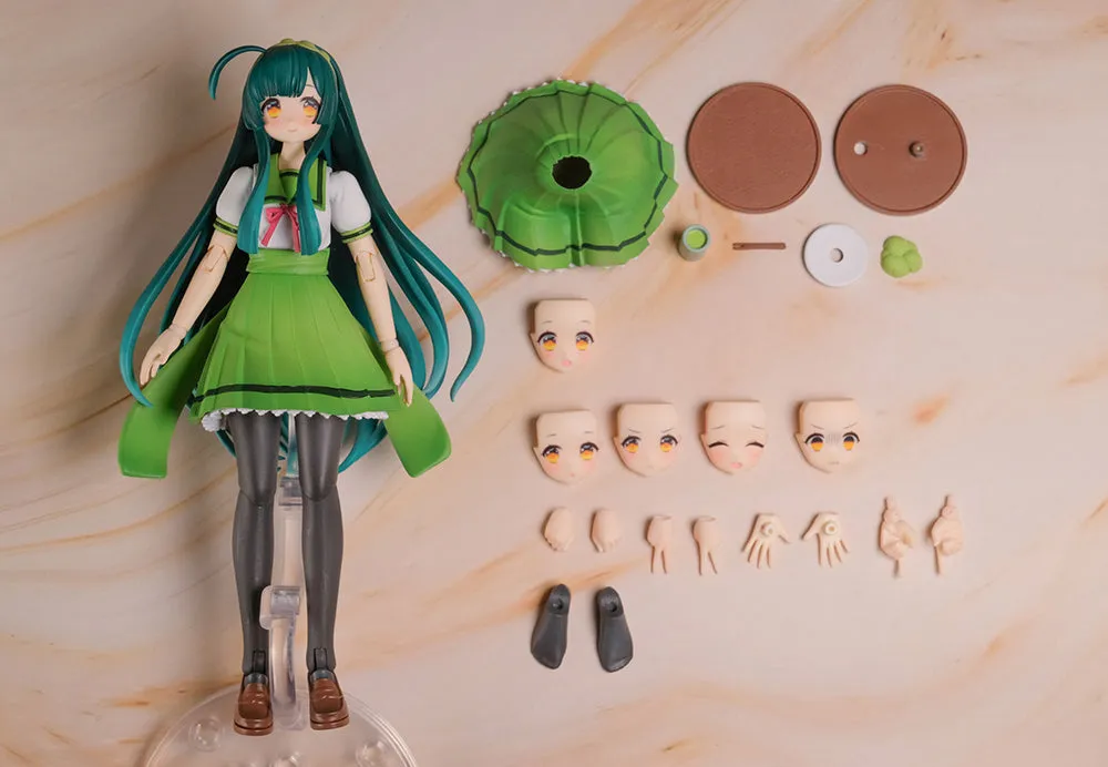[Pre-order] Tohoku Zunko/Zundamon Project - Plafia Tohoku Zunko (Mini Figure Set) Plastic Model Kit PLUM PMOA