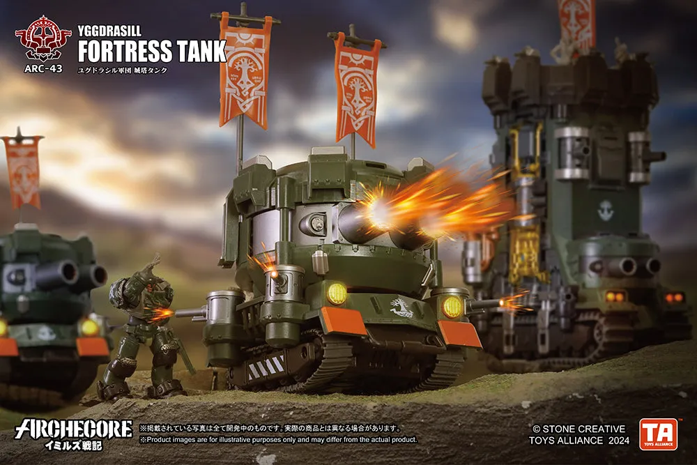 [Pre-order] Toys Alliance Limited - YGGDRASILL FORTRESS TANK ARC-43 ARCHECORE YMIRUS 1/35 SCALE Plastic Model Kit Toys Alliance Limited