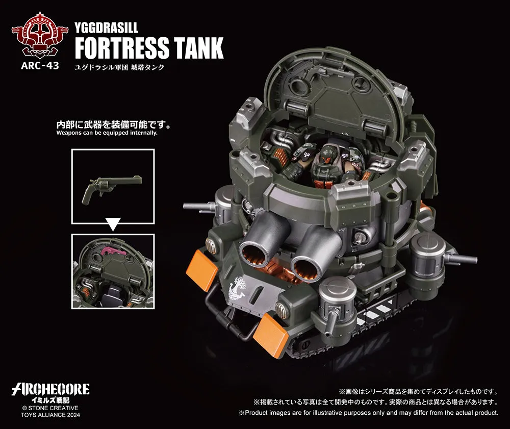 [Pre-order] Toys Alliance Limited - YGGDRASILL FORTRESS TANK ARC-43 ARCHECORE YMIRUS 1/35 SCALE Plastic Model Kit Toys Alliance Limited