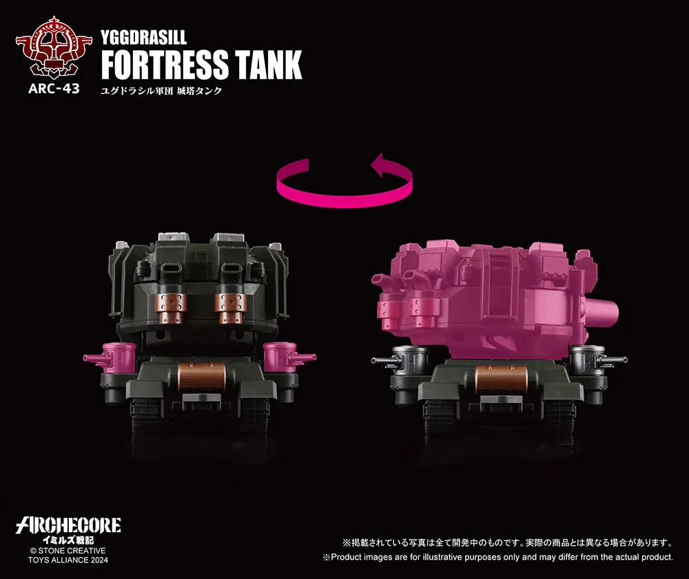 [Pre-order] Toys Alliance Limited - YGGDRASILL FORTRESS TANK ARC-43 ARCHECORE YMIRUS 1/35 SCALE Plastic Model Kit Toys Alliance Limited
