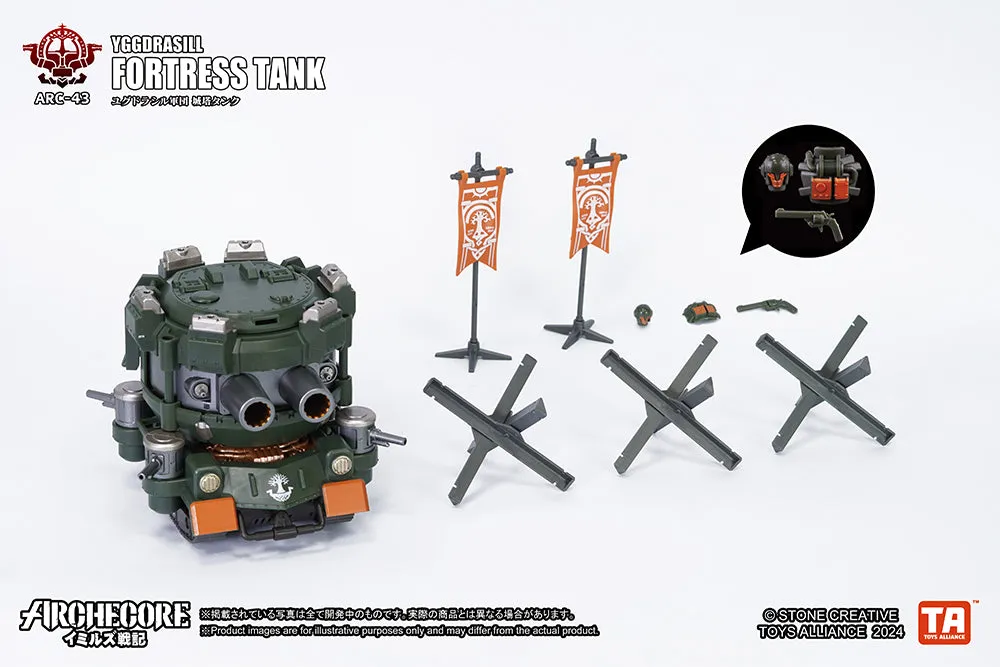 [Pre-order] Toys Alliance Limited - YGGDRASILL FORTRESS TANK ARC-43 ARCHECORE YMIRUS 1/35 SCALE Plastic Model Kit Toys Alliance Limited