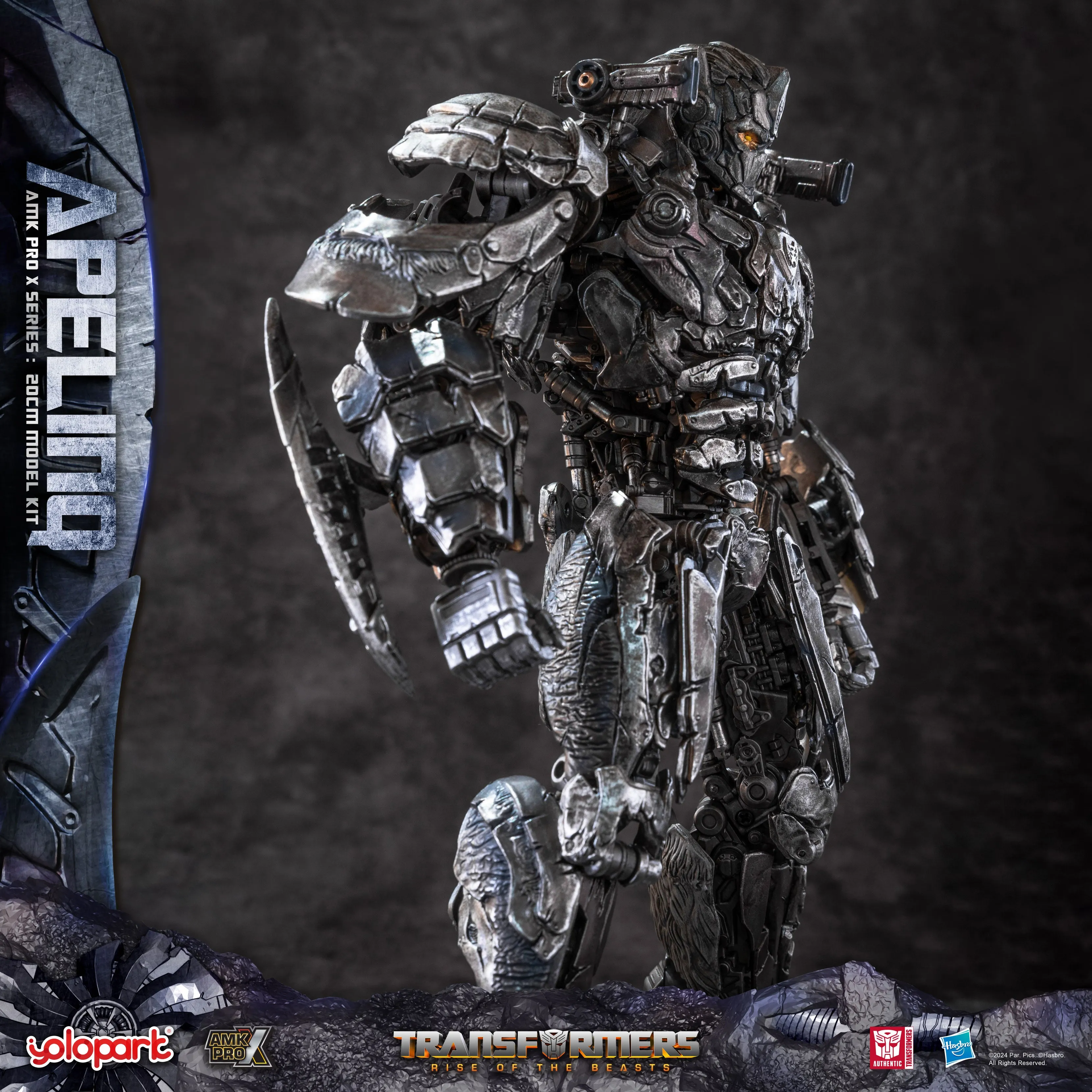 [Pre-order] Transformers: Rise of the Beasts - Apelinq AMK PRO X Series Plastic Model Kit SINGO