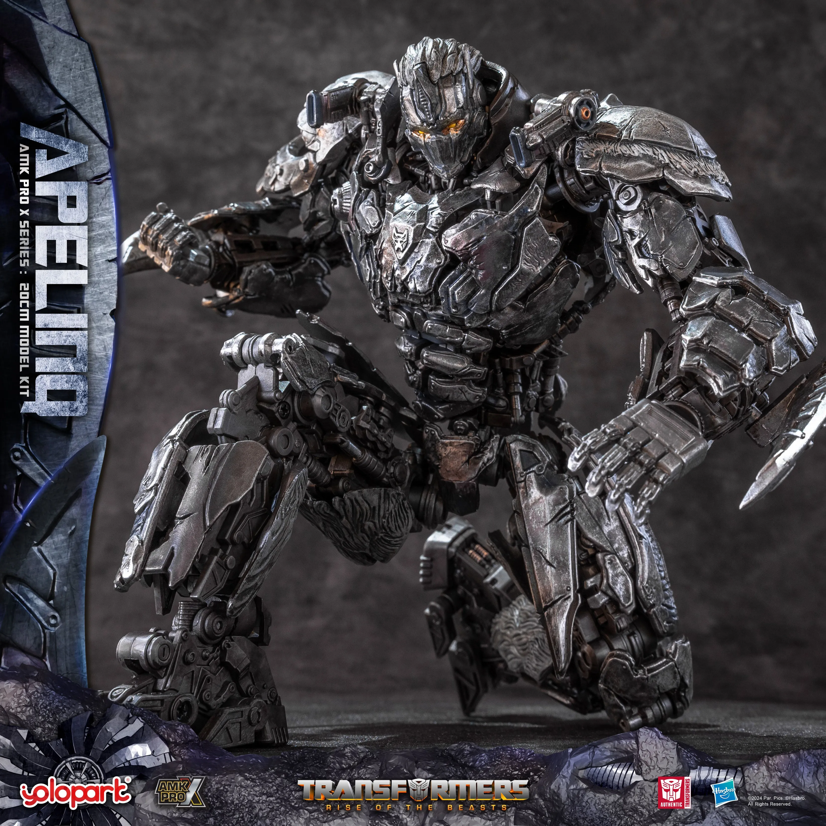 [Pre-order] Transformers: Rise of the Beasts - Apelinq AMK PRO X Series Plastic Model Kit SINGO