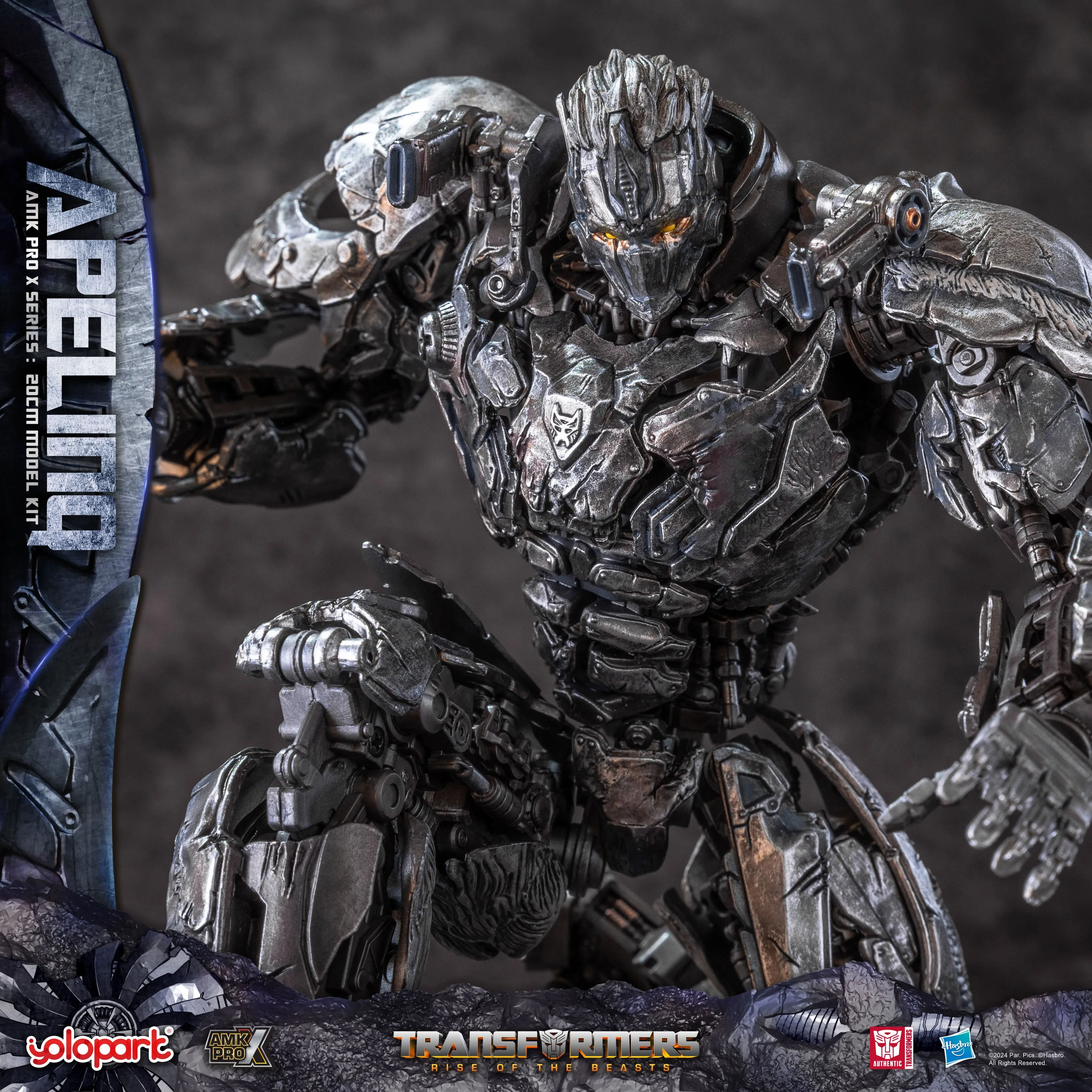 [Pre-order] Transformers: Rise of the Beasts - Apelinq AMK PRO X Series Plastic Model Kit SINGO