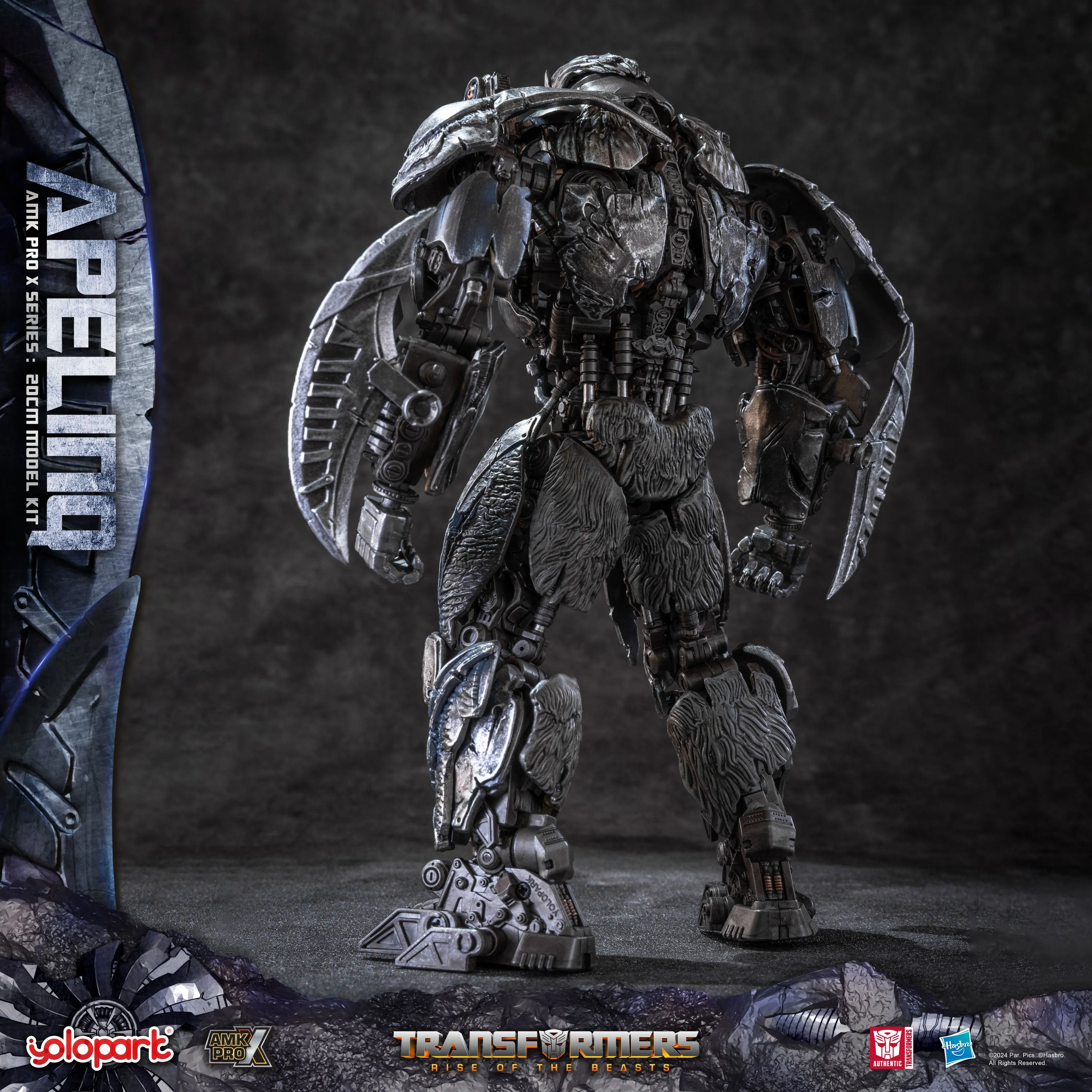 [Pre-order] Transformers: Rise of the Beasts - Apelinq AMK PRO X Series Plastic Model Kit SINGO