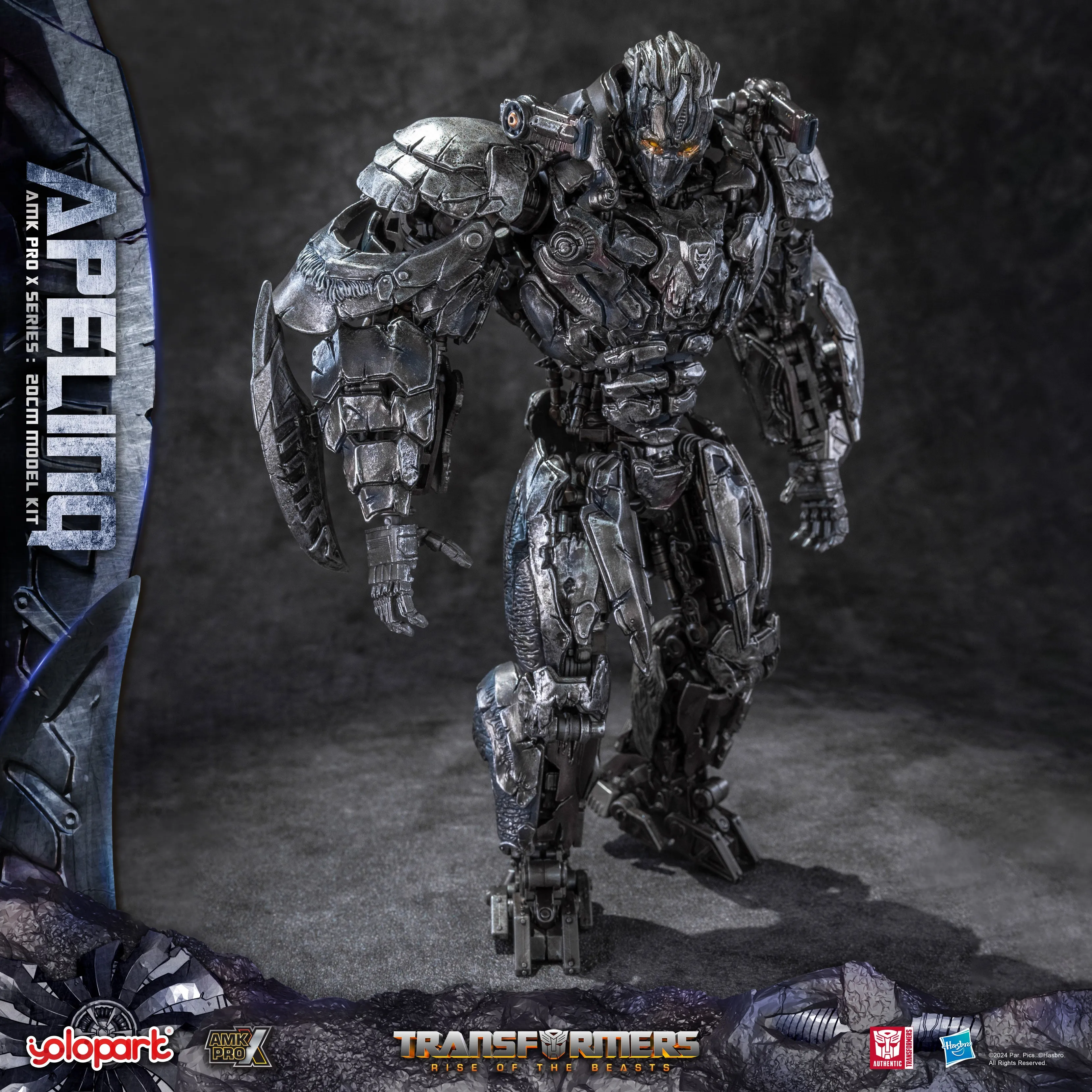 [Pre-order] Transformers: Rise of the Beasts - Apelinq AMK PRO X Series Plastic Model Kit SINGO
