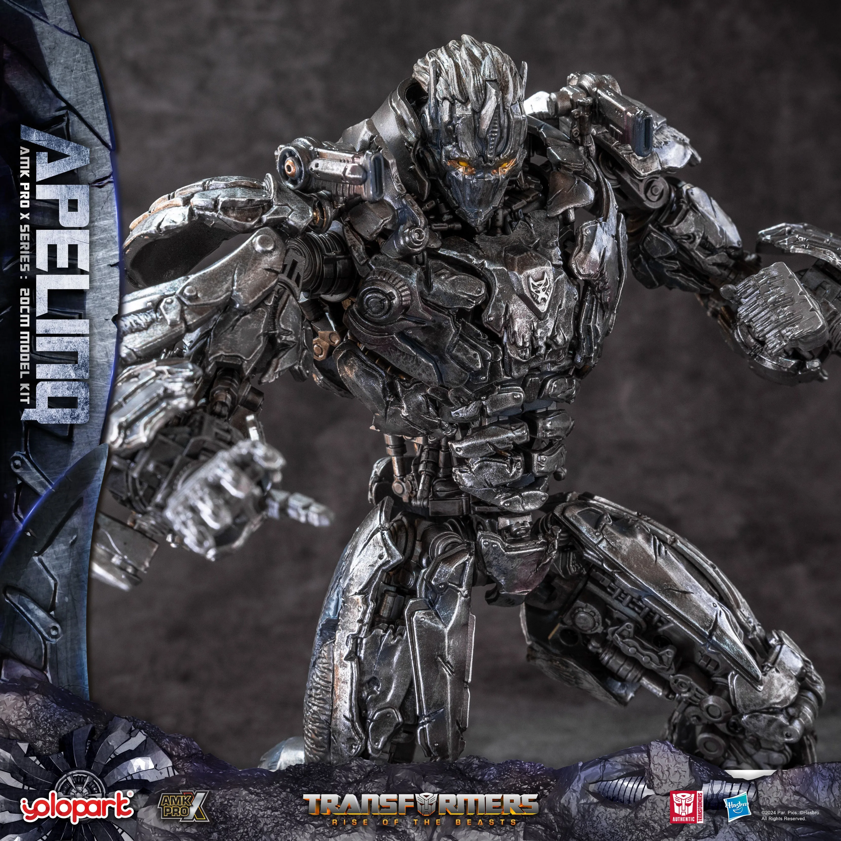 [Pre-order] Transformers: Rise of the Beasts - Apelinq AMK PRO X Series Plastic Model Kit SINGO