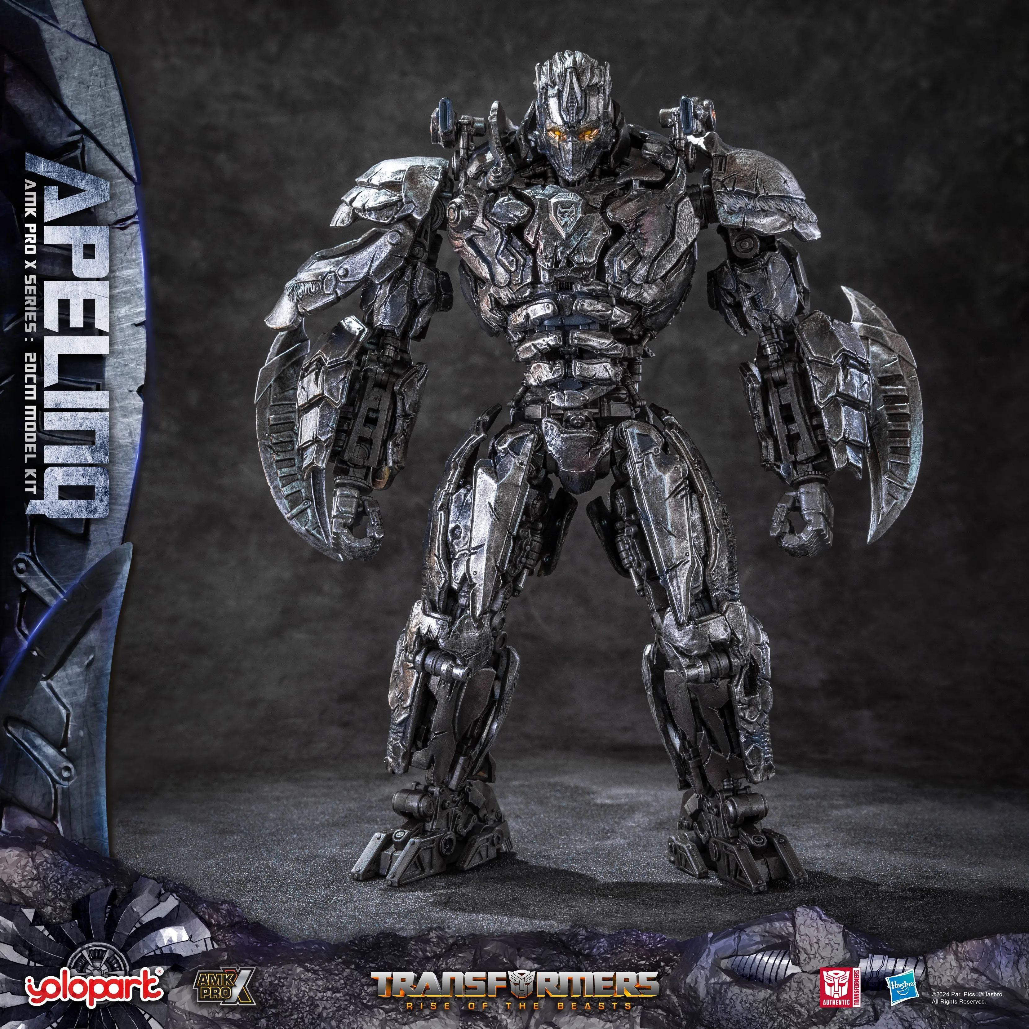 [Pre-order] Transformers: Rise of the Beasts - Apelinq AMK PRO X Series Plastic Model Kit SINGO