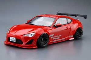 [Pre-order] TUNED CAR #1 - TOYOTA 1/24 ZN6 TOYOTA 86 '12 GREDDY&ROCKET BUNNY ENKEI Ver. Plastic Model Kit Aoshima