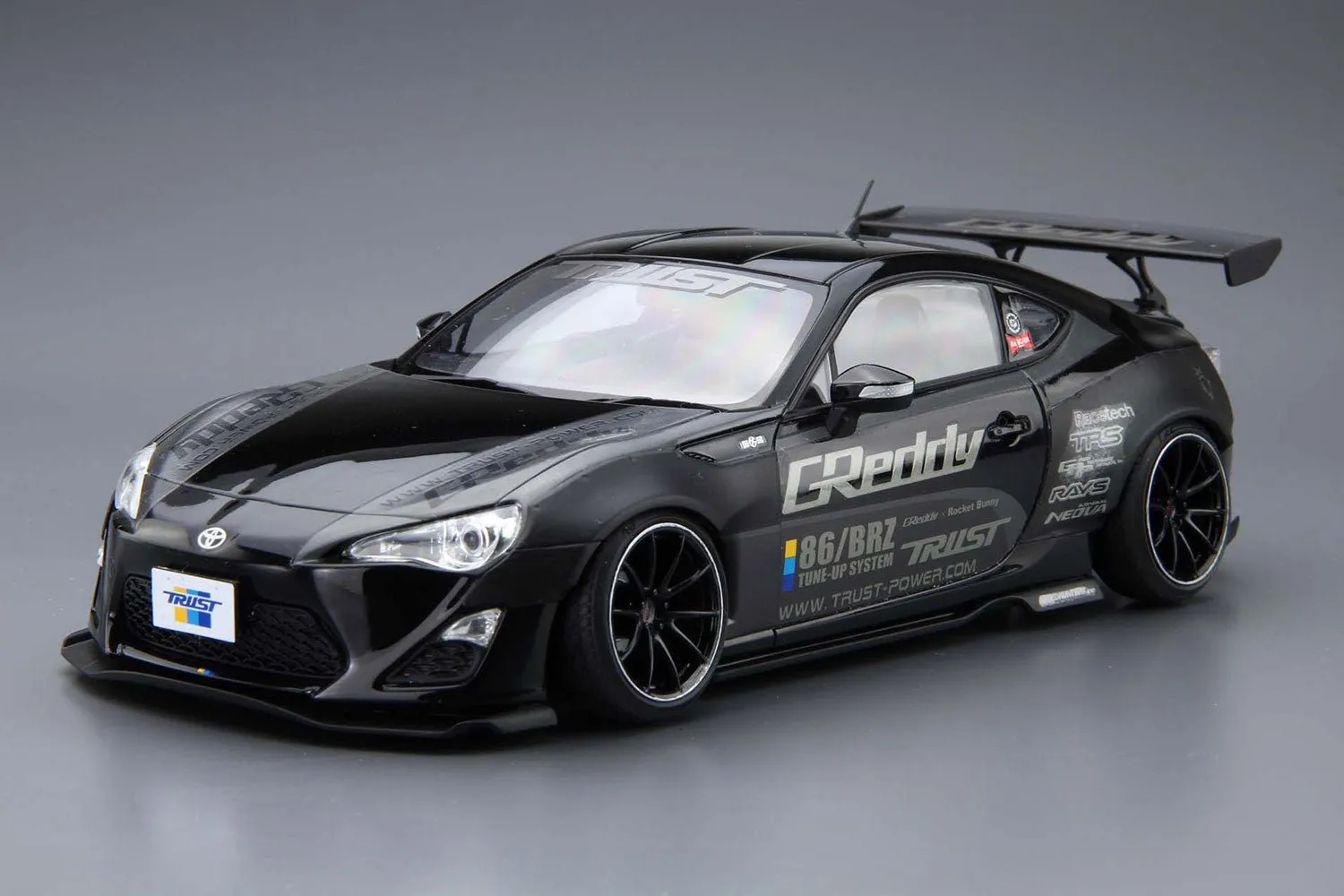 [Pre-order] TUNED CAR #2 - TOYOTA 1/24 ZN6 TOYOTA 86 '12 GREDDY&ROCKET BUNNY VOLK RACING Ver. Aoshima