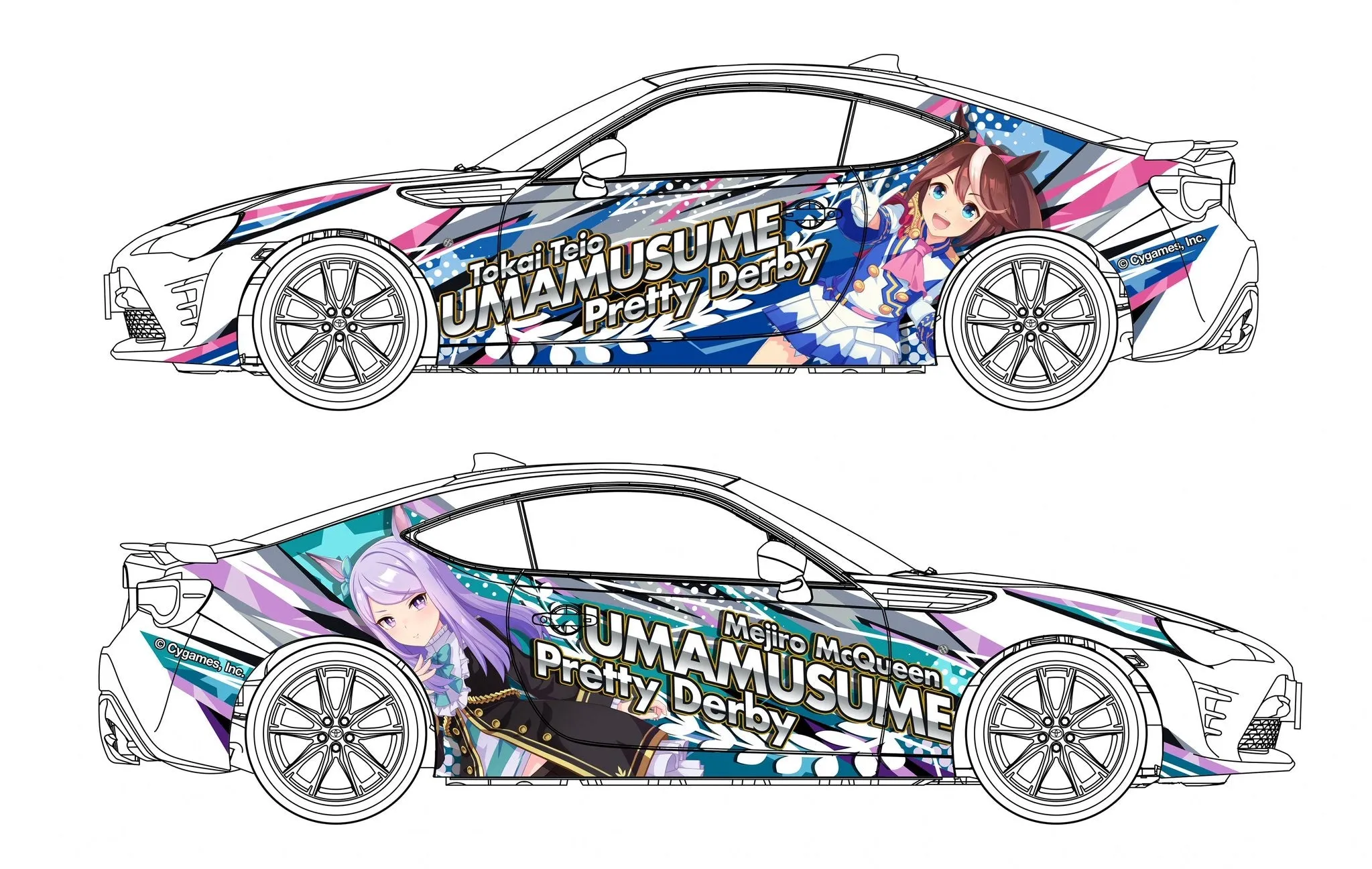 [Pre-order] Uma Musume: Pretty Derby - ZN6 TOYOTA86 '16 (TOYOTA) Plastic Model Kit Aoshima