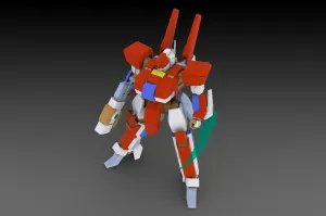 [Pre-order] Wolf Fang Sky Fang 2001 - 1/35 TYPE02 Tenrai 2P COLOR Plastic Model Kit PLUM PMOA