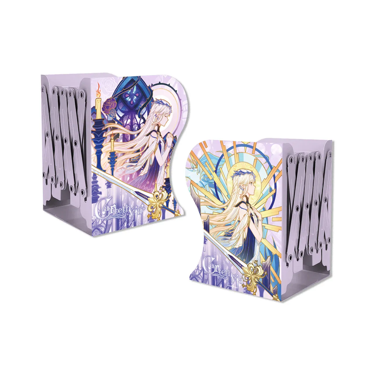 [Pre-order] Wuthering Waves - Inverted Series Foldable Metal Bookend KURO GAMES
