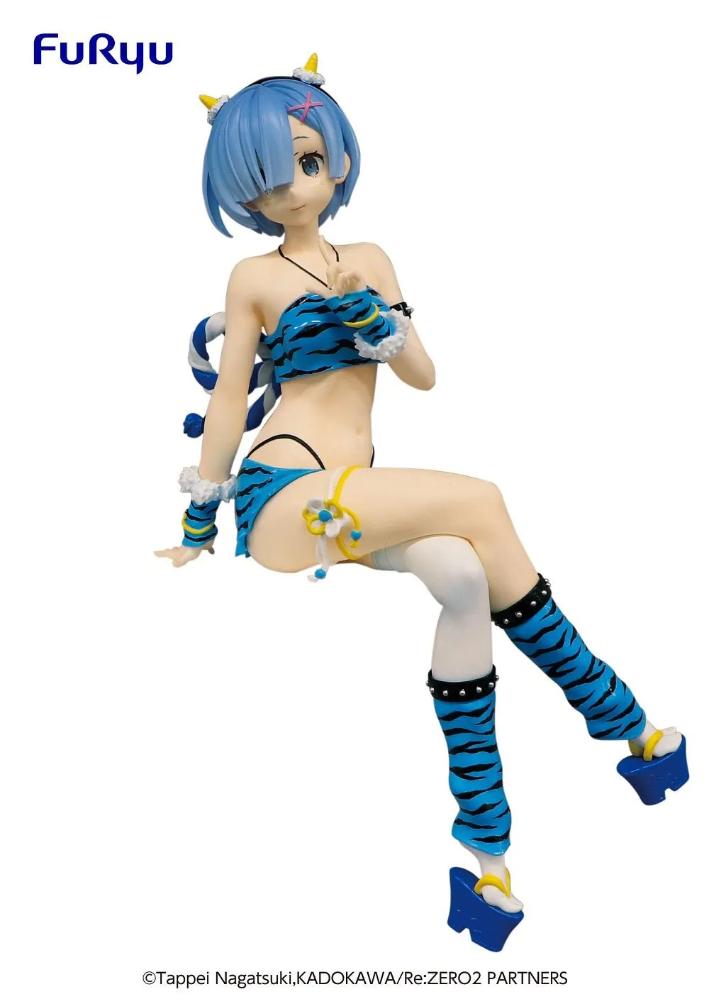 Re:Zero - Starting Life In Another World - Rem & Ram (Demon costume Ver.) Noodle Stopper Prize Figure FuRyu Corporation