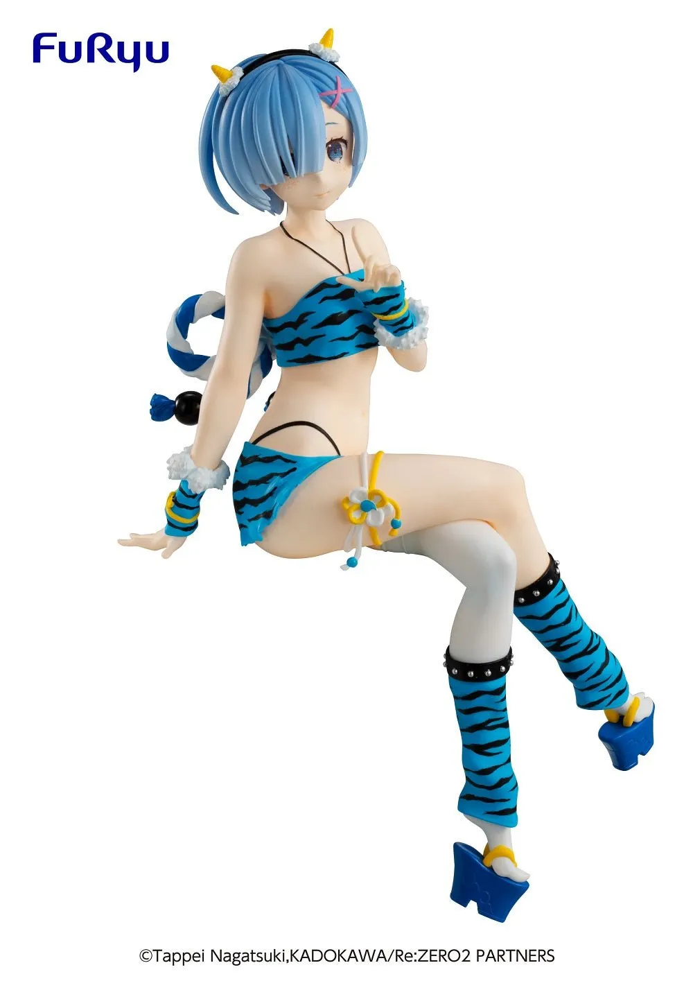 Re:Zero - Starting Life In Another World - Rem & Ram (Demon costume Ver.) Noodle Stopper Prize Figure FuRyu Corporation