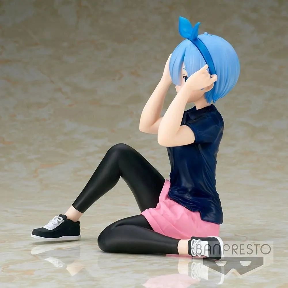 Re:Zero - Starting Life in Another World - Rem Relax time (Training Style Ver.) Prize Figure Banpresto
