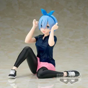 Re:Zero - Starting Life in Another World - Rem Relax time (Training Style Ver.) Prize Figure Banpresto