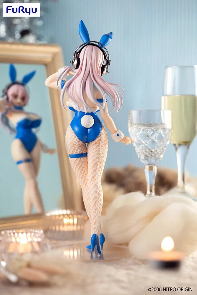 Super Sonico - Super Sonico(Blue Rabbit Ver.) BiCute Bunnies Prize Figure FuRyu