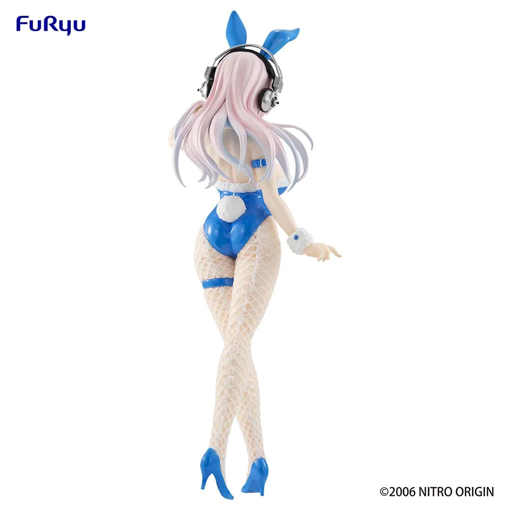 Super Sonico - Super Sonico(Blue Rabbit Ver.) BiCute Bunnies Prize Figure FuRyu