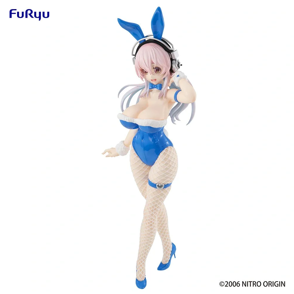 Super Sonico - Super Sonico(Blue Rabbit Ver.) BiCute Bunnies Prize Figure FuRyu
